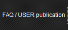 FAQ / USER publication